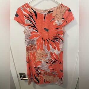 Vince Camuto Vibrant Floral Dress